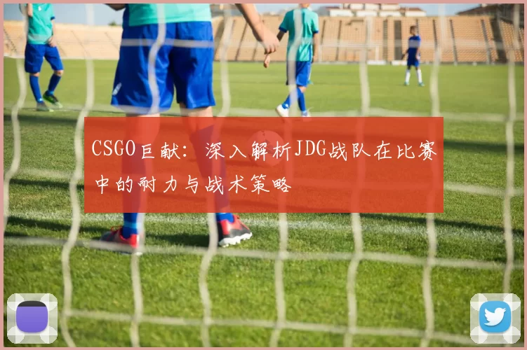 CSGO巨献：深入解析JDG战队在比赛中的耐力与战术策略