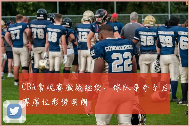 CBA常规赛激战继续,球队争夺季后赛席位形势明朗